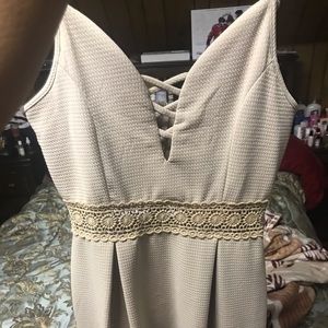 Knee high casual dress